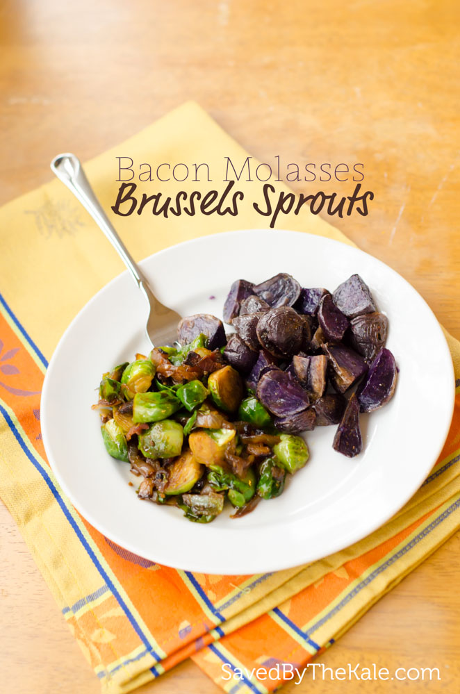 Bacon Molasses Brussels Sprouts